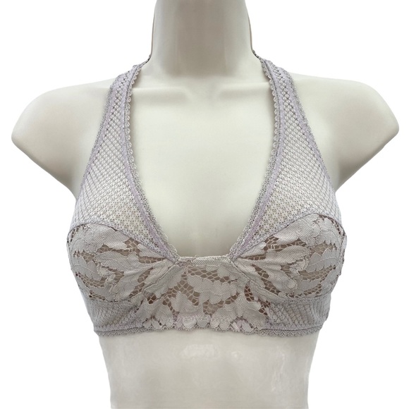 Free People Other - Intimately Free People- Pale Pink Lace Bralette